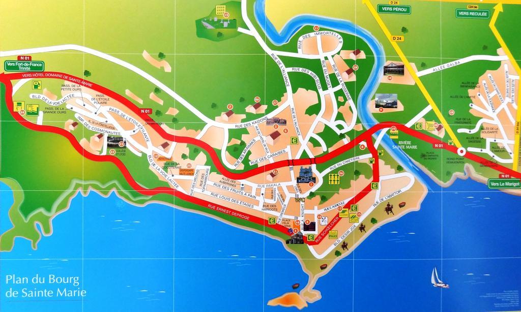 Hostel Des 3 Sources Сент-Марі Екстер'єр фото